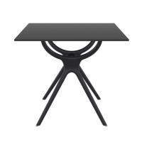 Air Square Dining Table 31 inch Black ISP700-BLA - 2