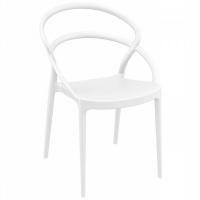 Pia Dining Set with 2 Chairs White ISP7007S-WHI - 1