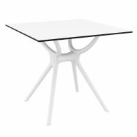 Mio Dining Set with 2 Chairs White ISP7009S-WHI - 2