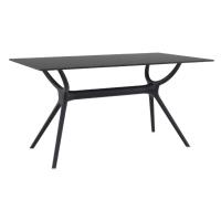 Air Rectangle Dining Table 55 inch Black ISP705-BLA