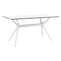 Air Rectangle Dining Table 55 inch White ISP705-WHI