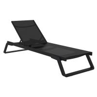 Tropic Sling Chaise Lounge Black ISP708-BLA-BLA