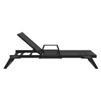 Tropic Arm Sling Chaise Lounge Black ISP708A-BLA-BLA - 2