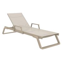 Tropic Arm Sling Chaise Lounge Taupe ISP708A-DVR-DVR