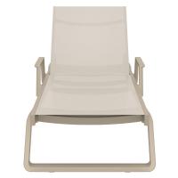 Tropic Arm Sling Chaise Lounge Taupe ISP708A-DVR-DVR - 3