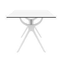 Air Rectangle Dining Table 71 inch White ISP715-WHI - 2