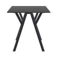 Max Square Table 27.5 inch Black ISP742-BLA - 2