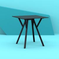 Max Square Table 27.5 inch Black ISP742-BLA - 4
