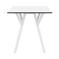 Max Square Table 27.5 inch White ISP742-WHI - 1