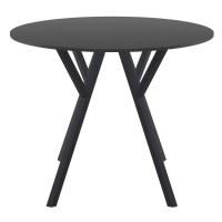 Max Round Table 35 inch Black ISP744-BLA - 1