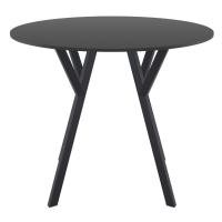 Max Round Table 35 inch Black ISP744-BLA - 2