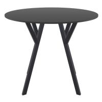 Max Round Table 35 inch Black ISP744-BLA - 2