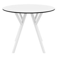 Max Round Table 35 inch White ISP744-WHI - 1