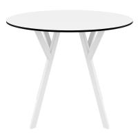 Max Round Table 35 inch White ISP744-WHI - 2