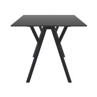 Max Rectangle Table 71 inch Black ISP748-BLA - 2