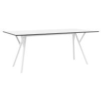 Max Rectangle Table 71 inch White ISP748-WHI
