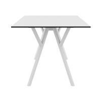 Max Rectangle Table 71 inch White ISP748-WHI - 2