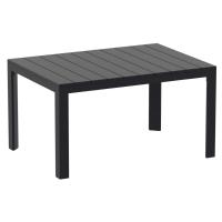 Atlantic Dining Table 55-83 inch Extendable Black ISP762-BLA