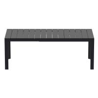 Atlantic Dining Table 55-83 inch Extendable Black ISP762-BLA - 7