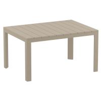 Atlantic Dining Table 55-83 inch Extendable Taupe ISP762-DVR