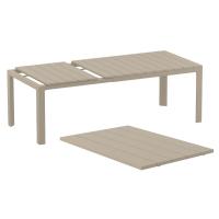 Atlantic Dining Table 55-83 inch Extendable Taupe ISP762-DVR - 4