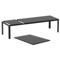 Atlantic XL Dining Table 83-110 inch Extendable Black ISP764-BLA - 7