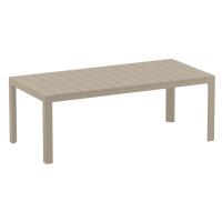 Atlantic XL Dining Table 83-110 inch Extendable Taupe ISP764-DVR