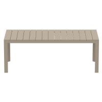 Atlantic XL Dining Table 83-110 inch Extendable Taupe ISP764-DVR - 6