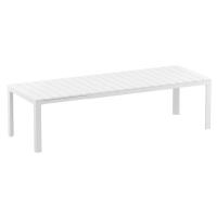 Atlantic XL Dining Table 83-110 inch Extendable White ISP764-WHI - 8