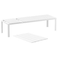 Sky Pro Extendable Dining Set 11 Piece White - Black ISP7641S-WHI-BLA - 2