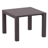 Vegas Outdoor Dining Table Extendable from 39 to 55 inch Brown ISP772-BR