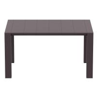 Vegas Outdoor Dining Table Extendable from 39 to 55 inch Brown ISP772-BR - 5