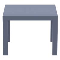 Vegas Patio Dining Table Extendable from 39 to 55 inch Dark Gray ISP772-DGR - 1