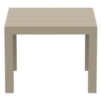 Vegas Patio Dining Table Extendable from 39 to 55 inch Taupe ISP772-DVR - 1