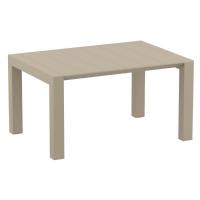 Vegas Patio Dining Table Extendable from 39 to 55 inch Taupe ISP772-DVR - 4