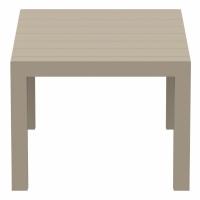 Vegas Patio Dining Table Extendable from 39 to 55 inch Taupe ISP772-DVR - 6