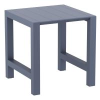 Vegas Bar Table 39 inch to 55 inch Extendable Dark Gray ISP782-DGR