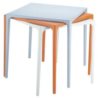 Mango Square Dining Table Orange 28 inch ISP800-ORA - 2