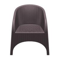 Aruba Wickerlook Chair Brown ISP804-BR - 2