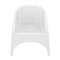 Aruba Wickerlook Chair White ISP804-WH - 3