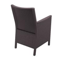 California Wickerlook Chair Brown ISP806-BR - 2