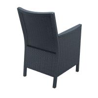 California Wickerlook Chair Rattan Gray ISP806-DG - 2