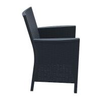 California Wickerlook Chair Rattan Gray ISP806-DG - 4