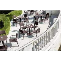 Verona Resin Wickerlook Dining Chair Brown ISP830-BR - 9