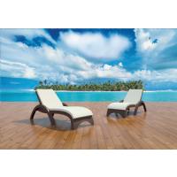 Fiji Resin Wickerlook Chaise Lounge Rattan Gray ISP860-DG - 4