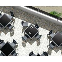 Miami Resin Wickerlook Square Dining Table Brown 37 inch ISP870-BR - 10