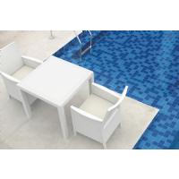 Orlando Wickerlook Square Dining Table White 31 inch. ISP875-WH - 8