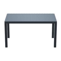 Orlando Wickerlook Rectangle Dining Table Rattan Gray 55 inch. ISP878-DG - 1