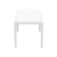 Orlando Wickerlook Rectangle Dining Table White 55 inch. ISP878-WH - 2