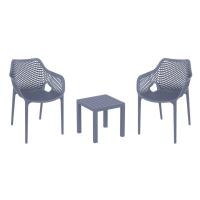 Air XL Conversation Set with Ocean Side Table Dark Gray S007066-DGR